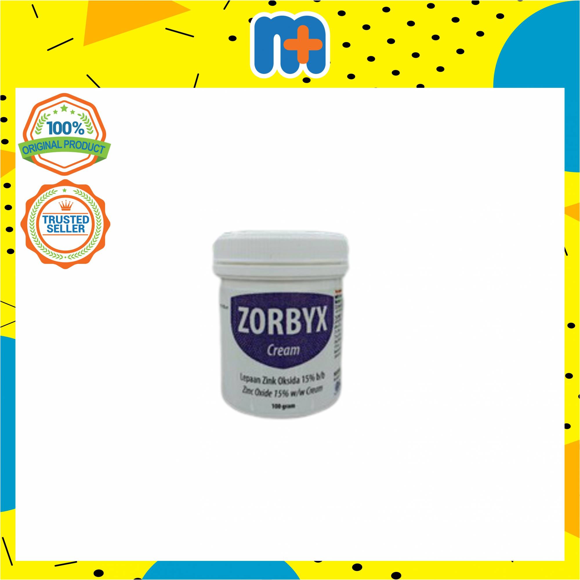 [MPLUS] ZORBYX Zinc Oxide 15 Cream